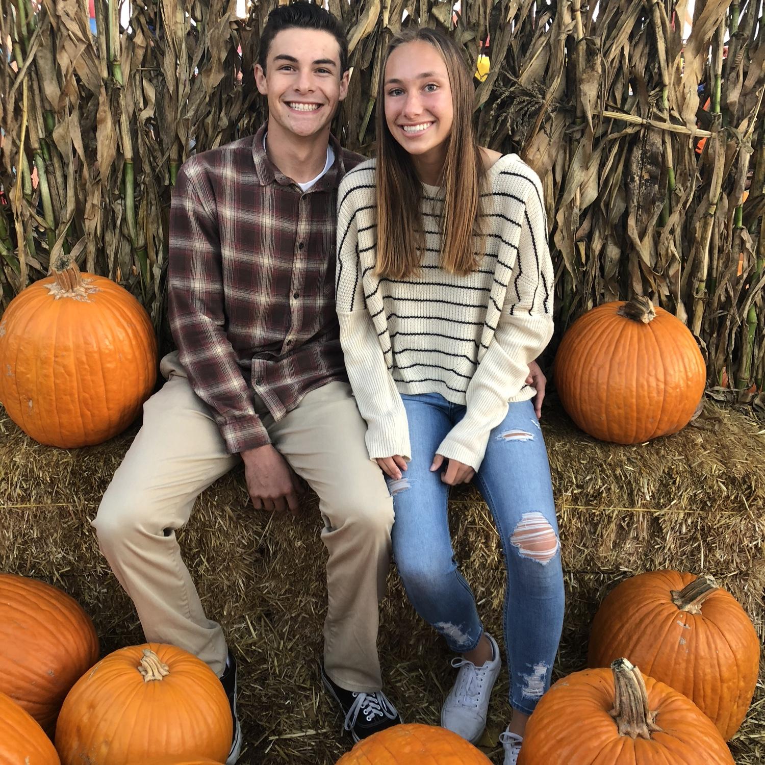 Our first photo together as a couple! (Junior year of high school, 2018)