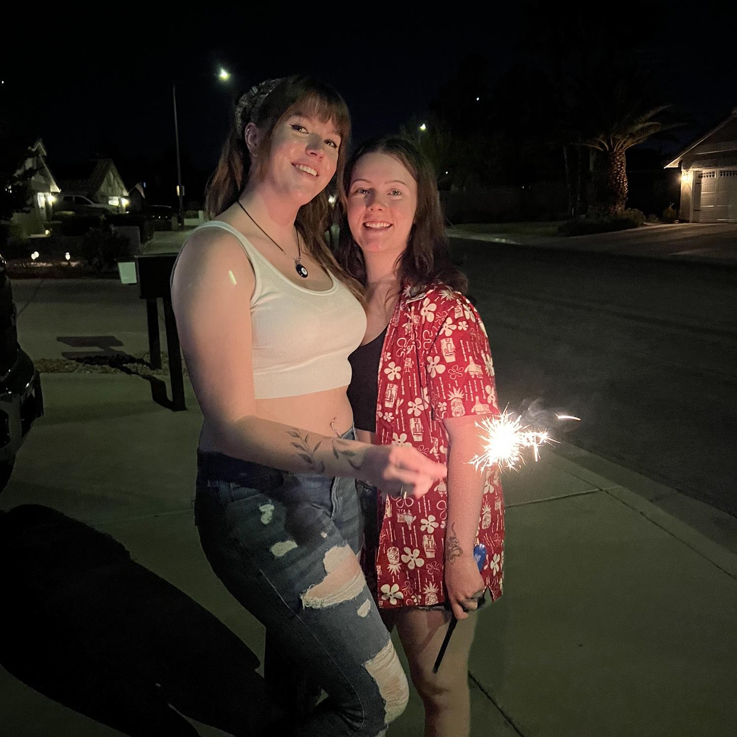 Our first 4th of July together in person - 2023