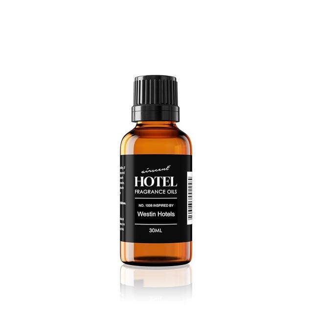 AirScent Hotel Diffuser Oil Inspired by The Westin Signature Hotel Scent - Premium Fragrance Oil No. 1008 for Ultrasonic and Waterless Diffusers and Crafting - 30 mL, 1 fl oz Glass Dropper Bottle