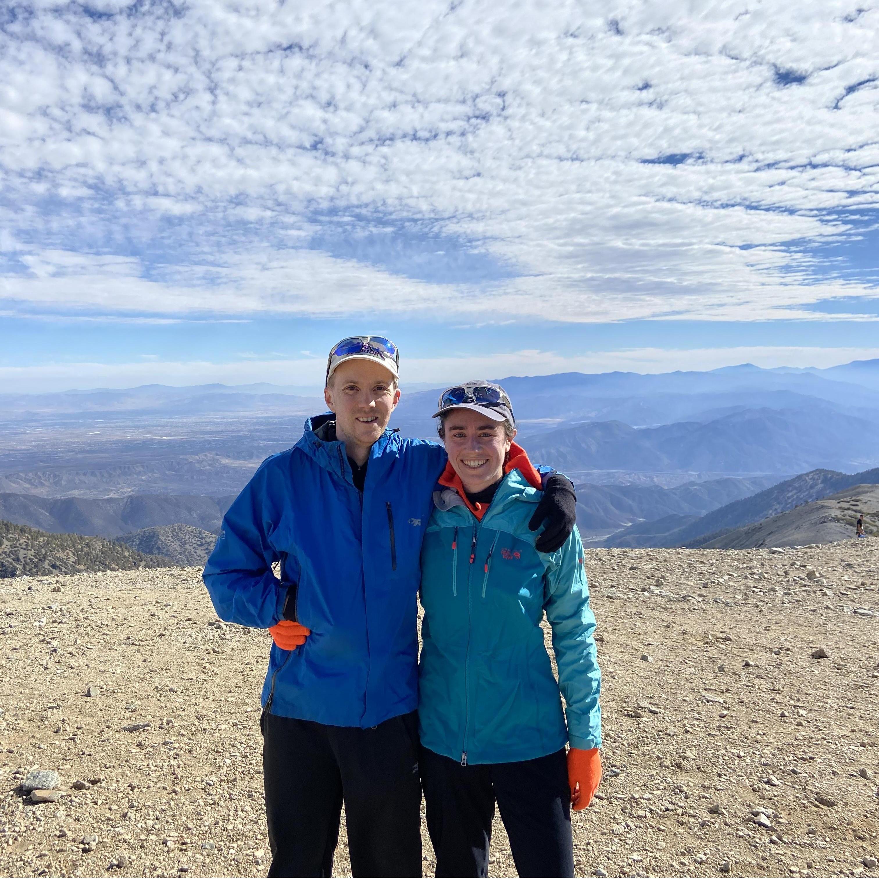 Oct 2021 - Fighting off hypothermia on top of Mt. Baldy