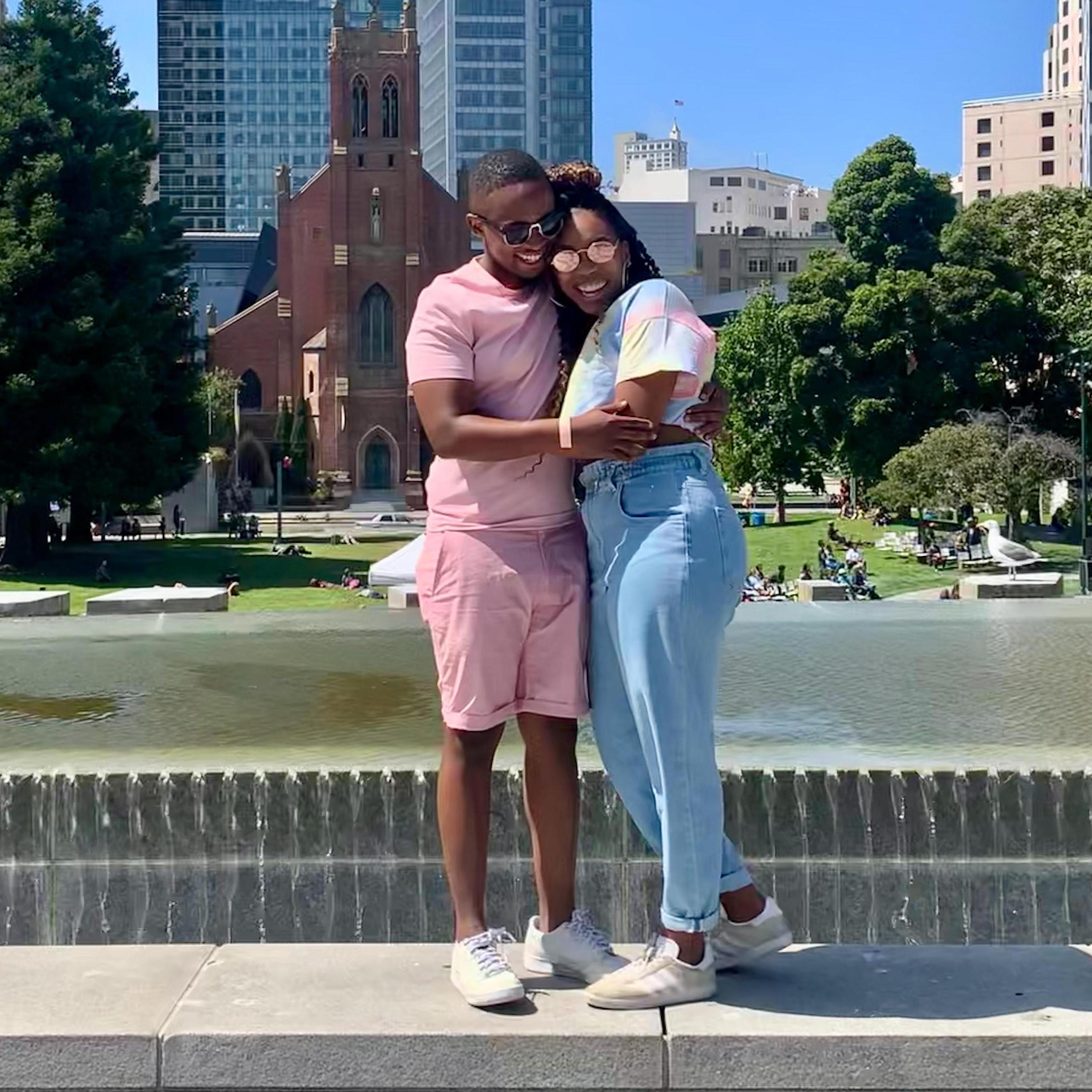 Second stop, YAY AREA (aka San Franciso/Bay Area for those of you who don't know😂). It was Kofi's 28th b-day and his first time visiting the Bay.