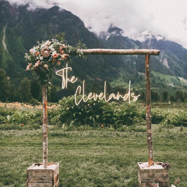 Wedding Neon Sign "The Spells"