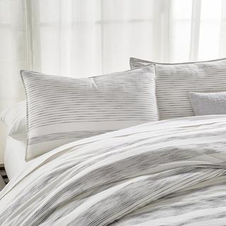 PURE Woven Stripe Sham