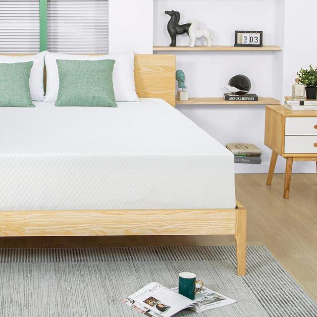 PayLessHere 12 Inch Gel Memory Foam Mattress/Bed-in-a-Box/Bed Mattress/Medium Firm Mattress with Removable Cover Fiberglass Free Home Furniture CertiPUR-US Certified/Pressure Relieving (King)