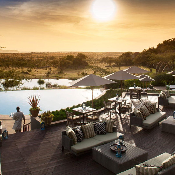 Dinner at the Four Seasons Tanzania