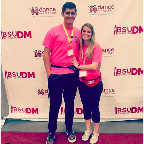 2017 - Representing the Hospitality Committee for Ball State University Dance Marathon
