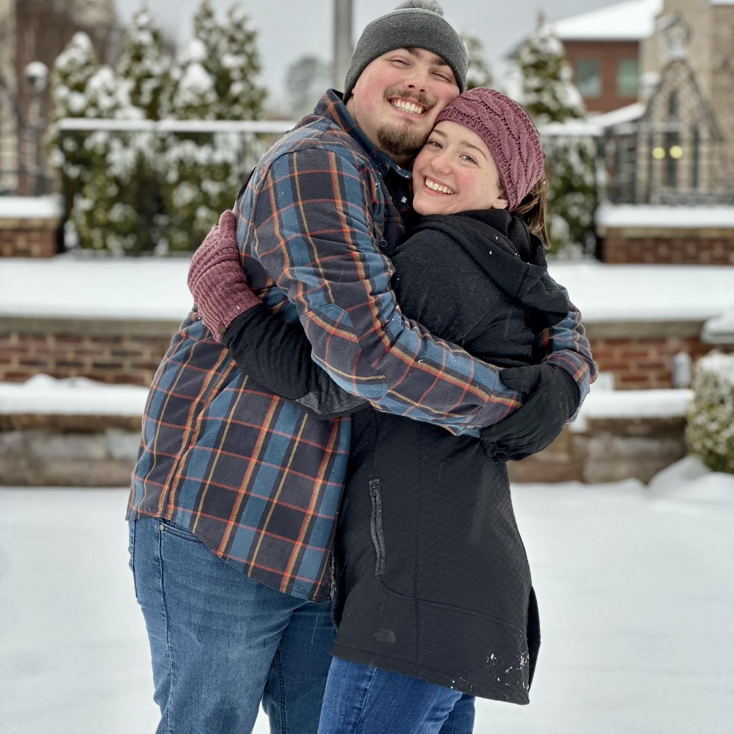 Our first snow day together!