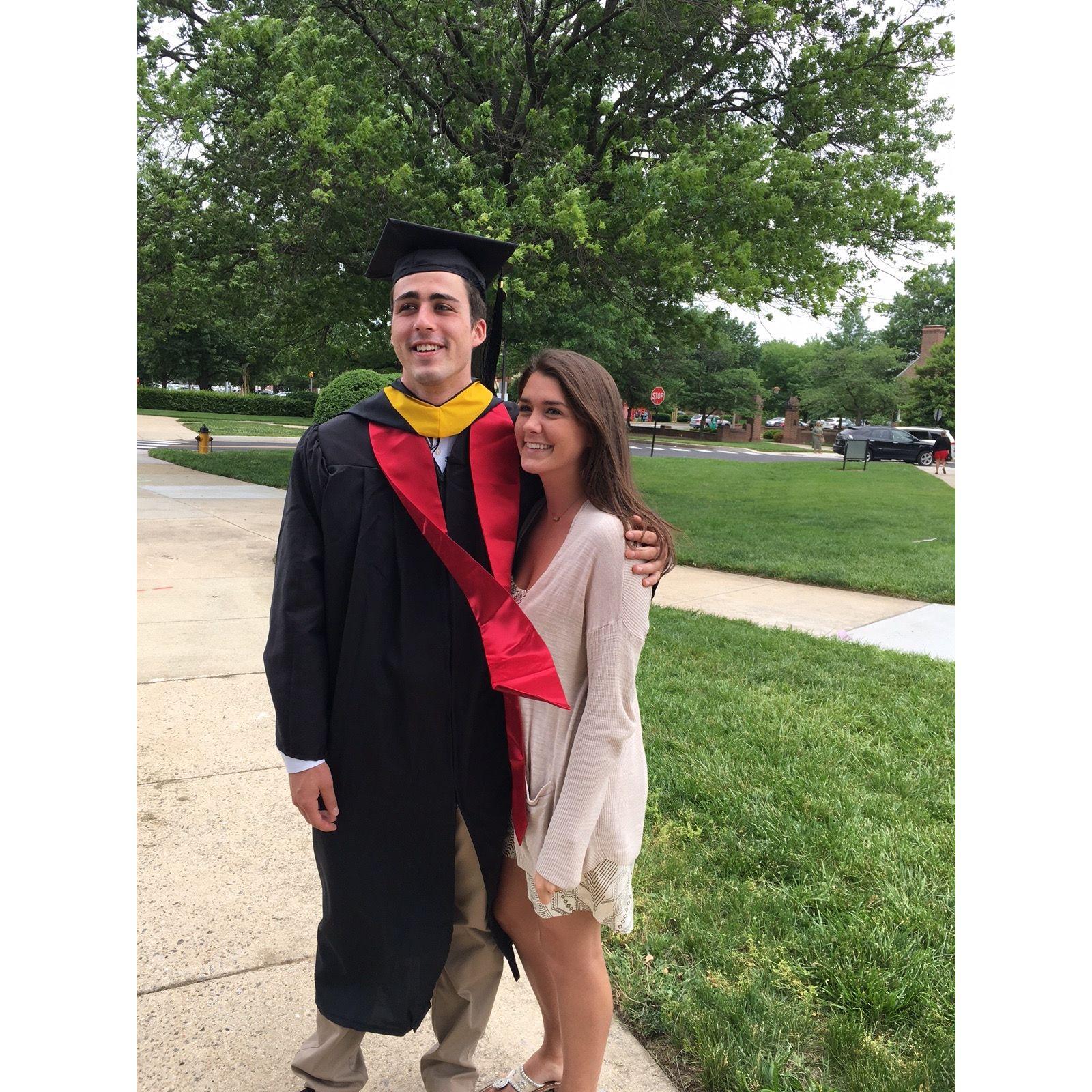 Jack's graduation from UMD 2017