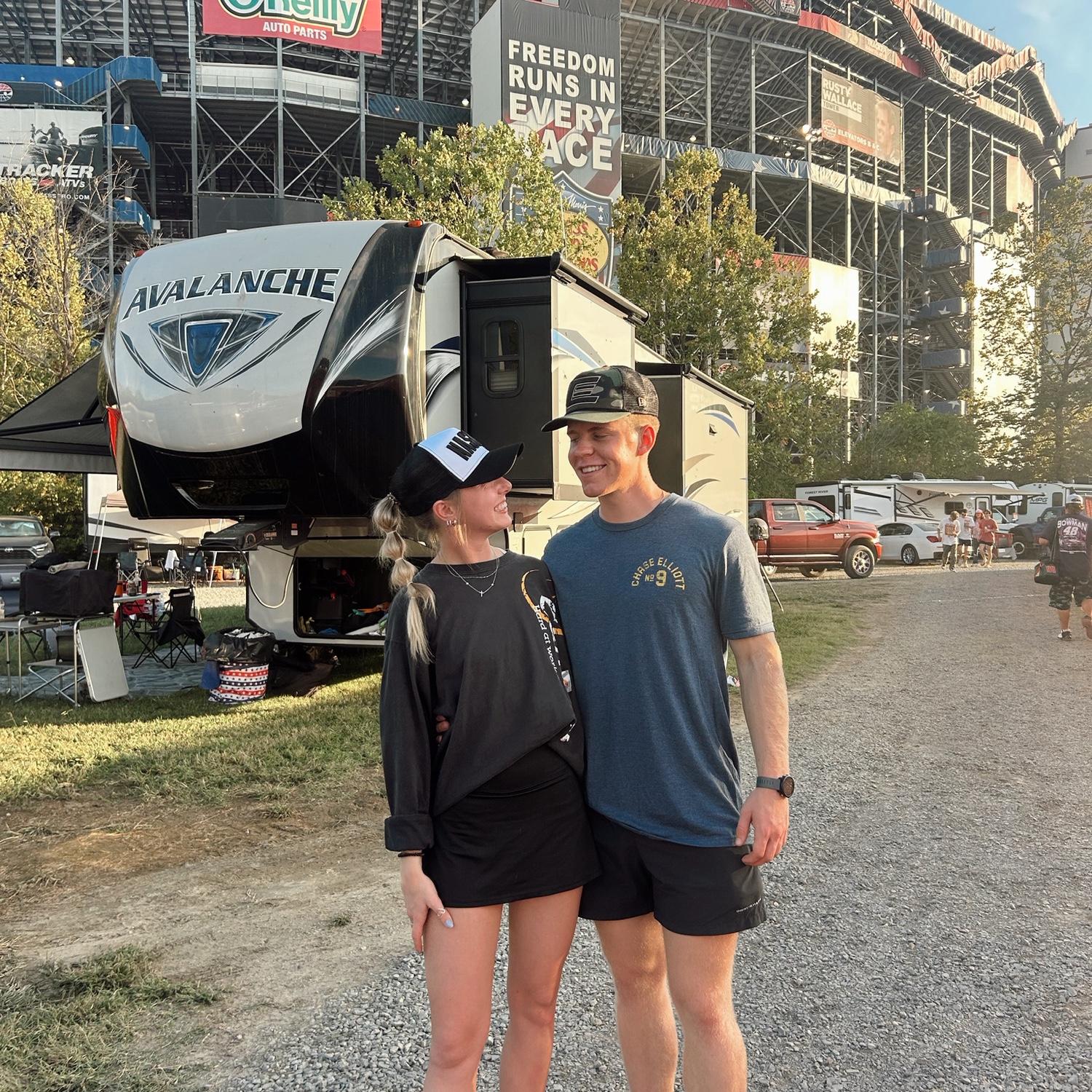 Our first race weekend together