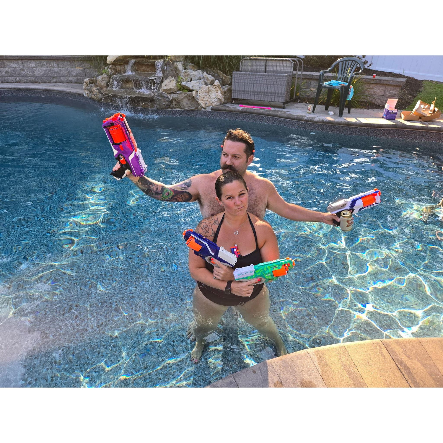 The future Mr. & Mrs. James Bond