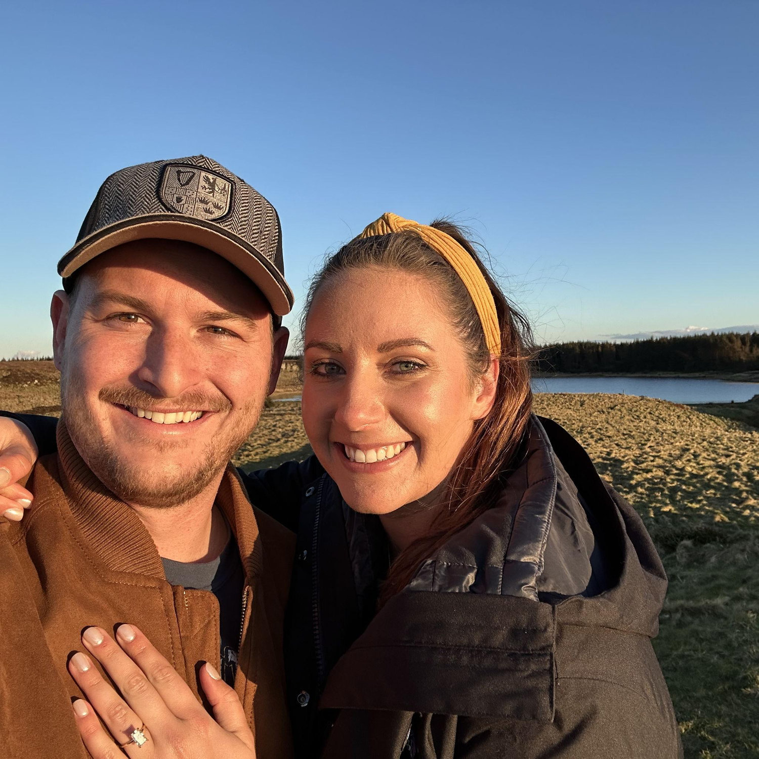 Moments After Engagement, Binevenagh, Ireland - March 2025