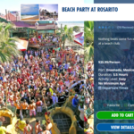 BEACH PARTY AT ROSARITO