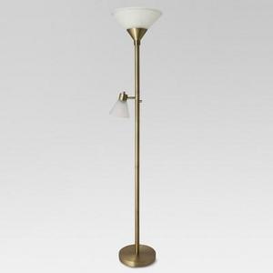 Mother Daughter Floor Lamp Brass Lamp Only - Threshold™