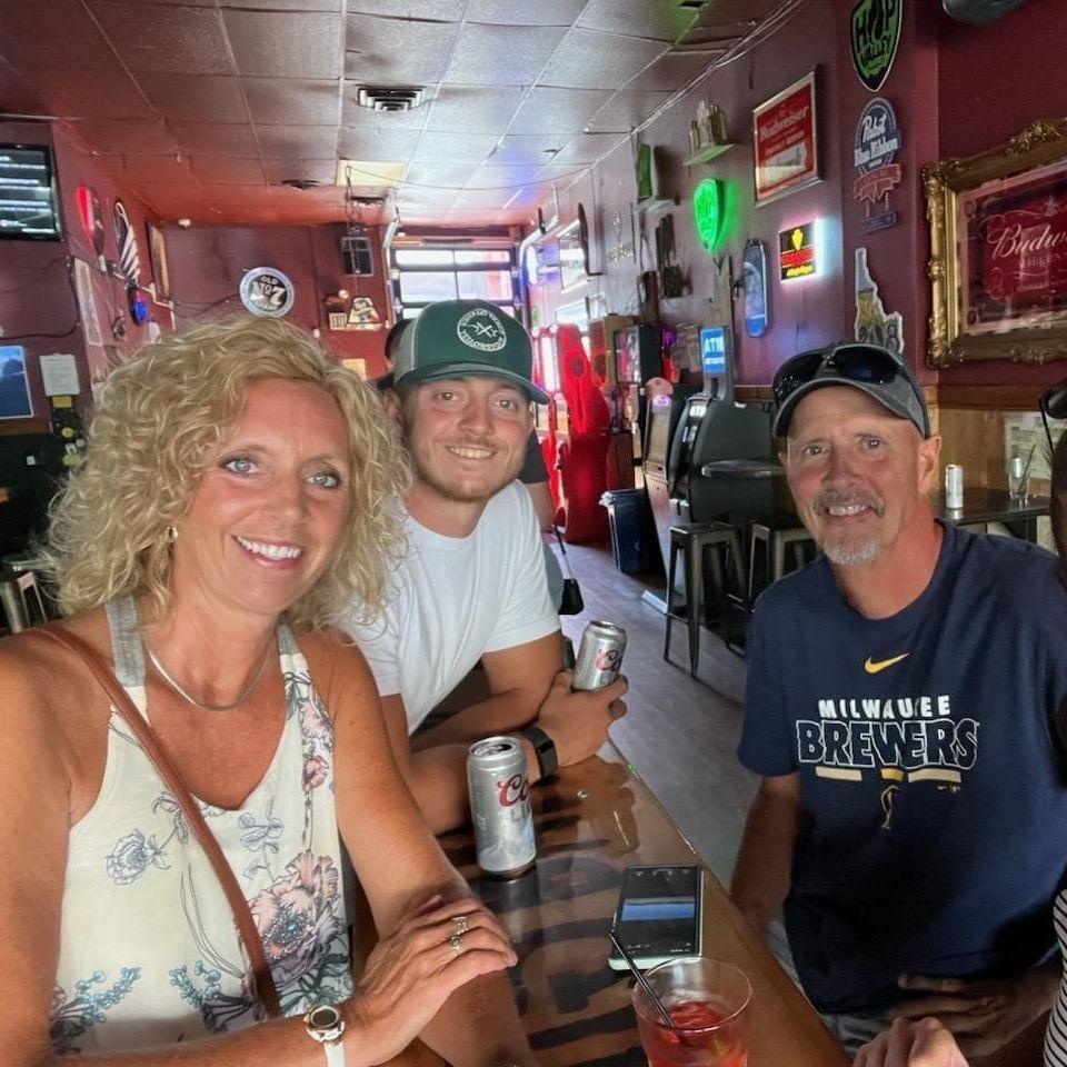 Showed the Poulson's one of Boise's local watering holes.