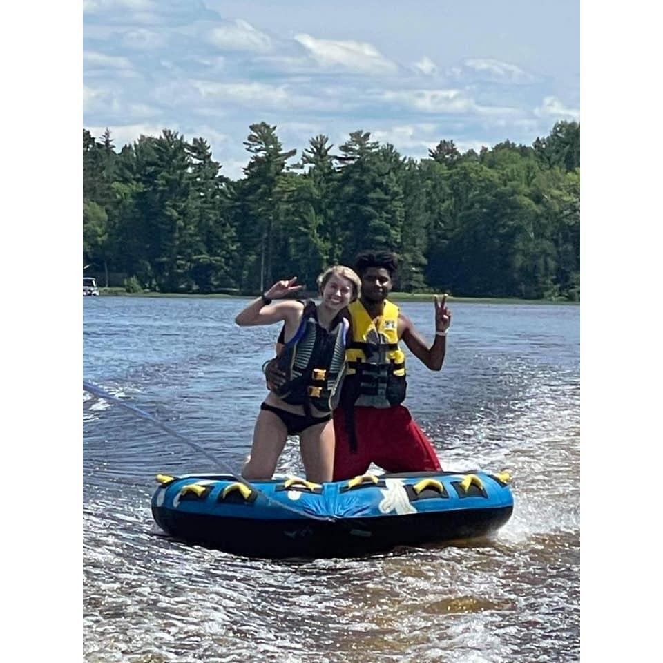 Tubing in Rhinelander, WI!