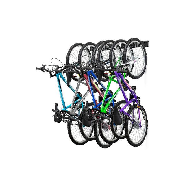 RaxGo Garage Bike Rack, 6 Bicycle Wall Mount Storage Hanger
