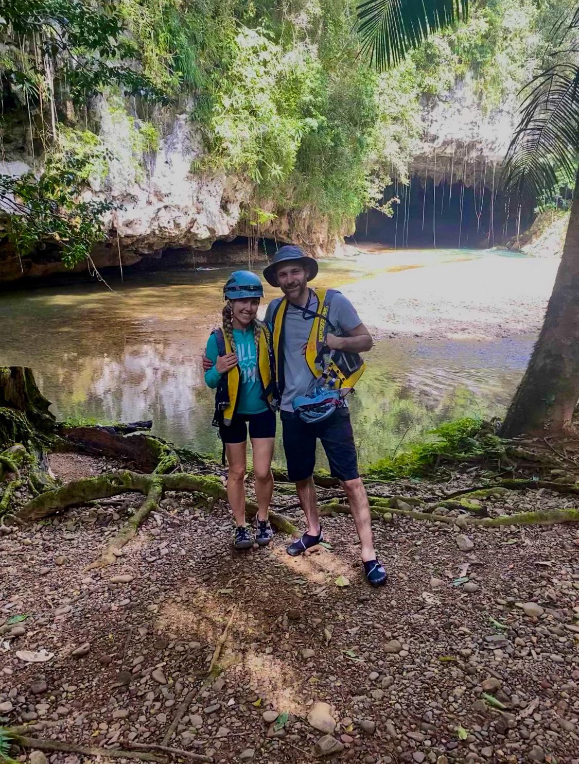 Cave Tubing!