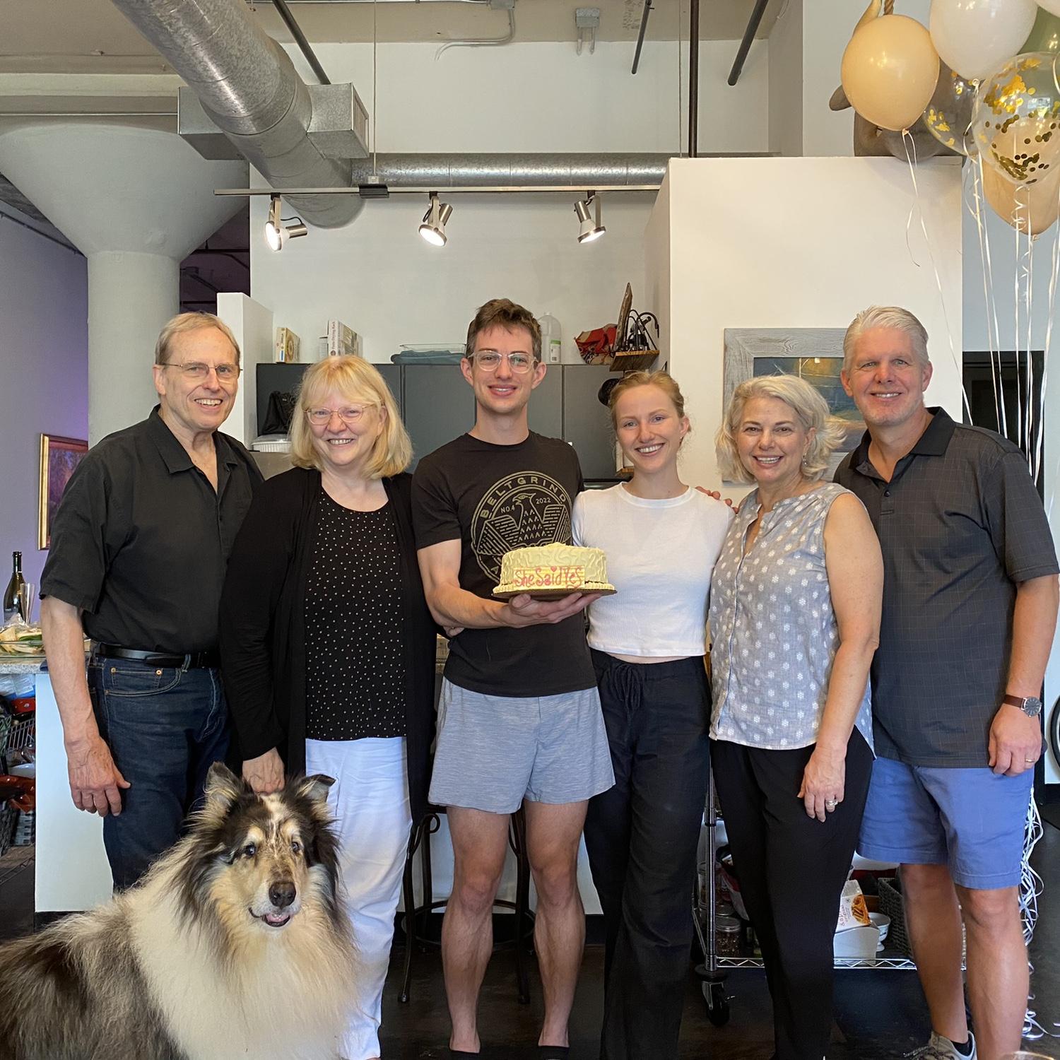 Surprise engagement party