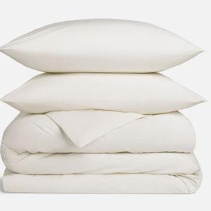 [King] Classic Percale Duvet Set