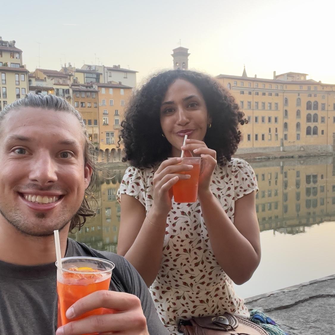 Did you know you can get to go Aperol Spritz’s in Florence?