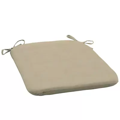 allen + roth Madera Linen Wheat Seat Pad