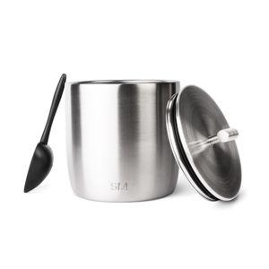 Silver Insulated Ice Bucket