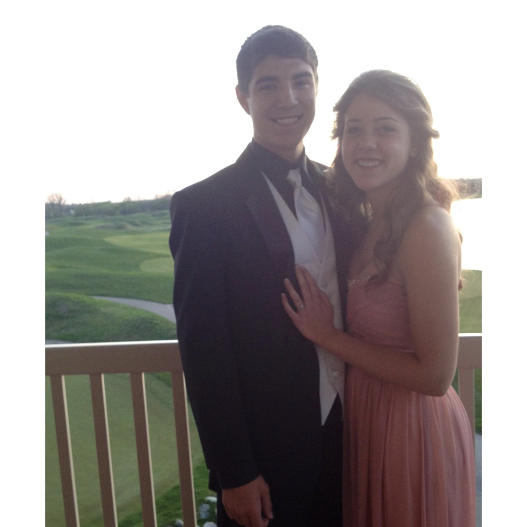 Our first of many proms together!