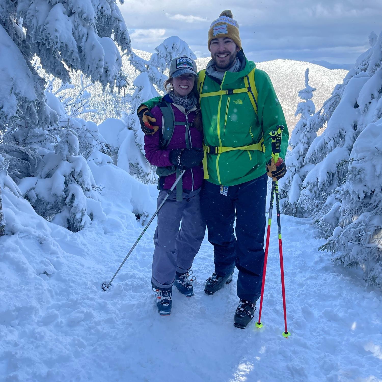 Backcountry day at Bolton Valley