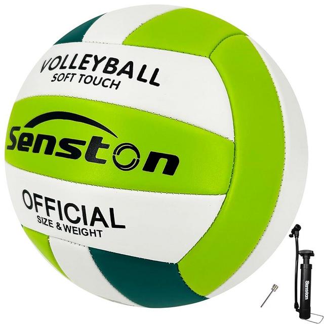 Senston Volleyball Official Size 5 - Waterproof Indoor/Outdoor Soft Volleyball for Kids Youth Adults,Beach Play, Game,Gym,Training