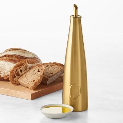 Williams Sonoma Gold Oil Container, Tall