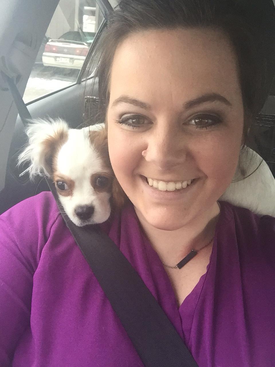 Our puppy, Dutchess!