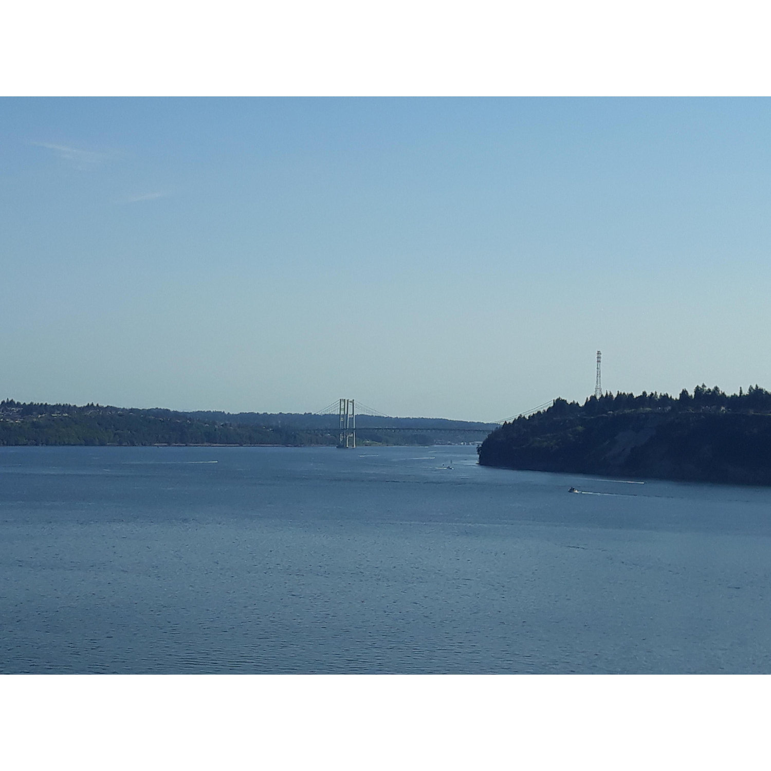 The place where we got engaged had a wonderful view!