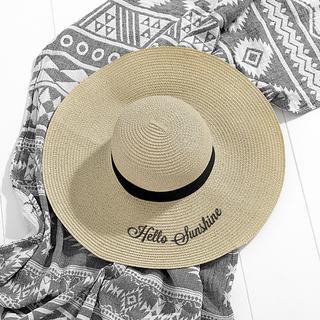 Hello Sunshine Natural Sun Hat