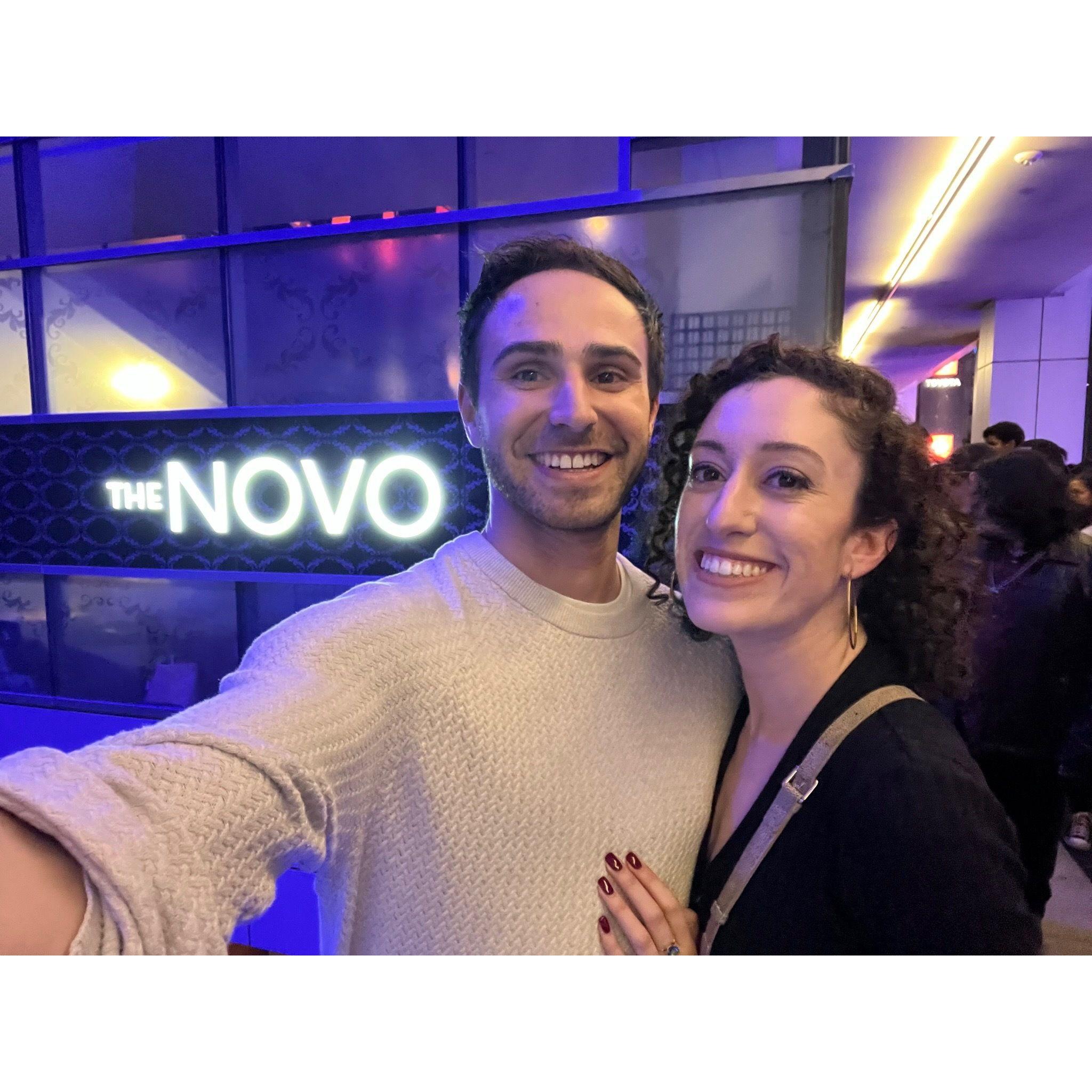 This is the first pic we ever took together. This is when Eric learned about Natty's "good side" and how not be on her bad side.