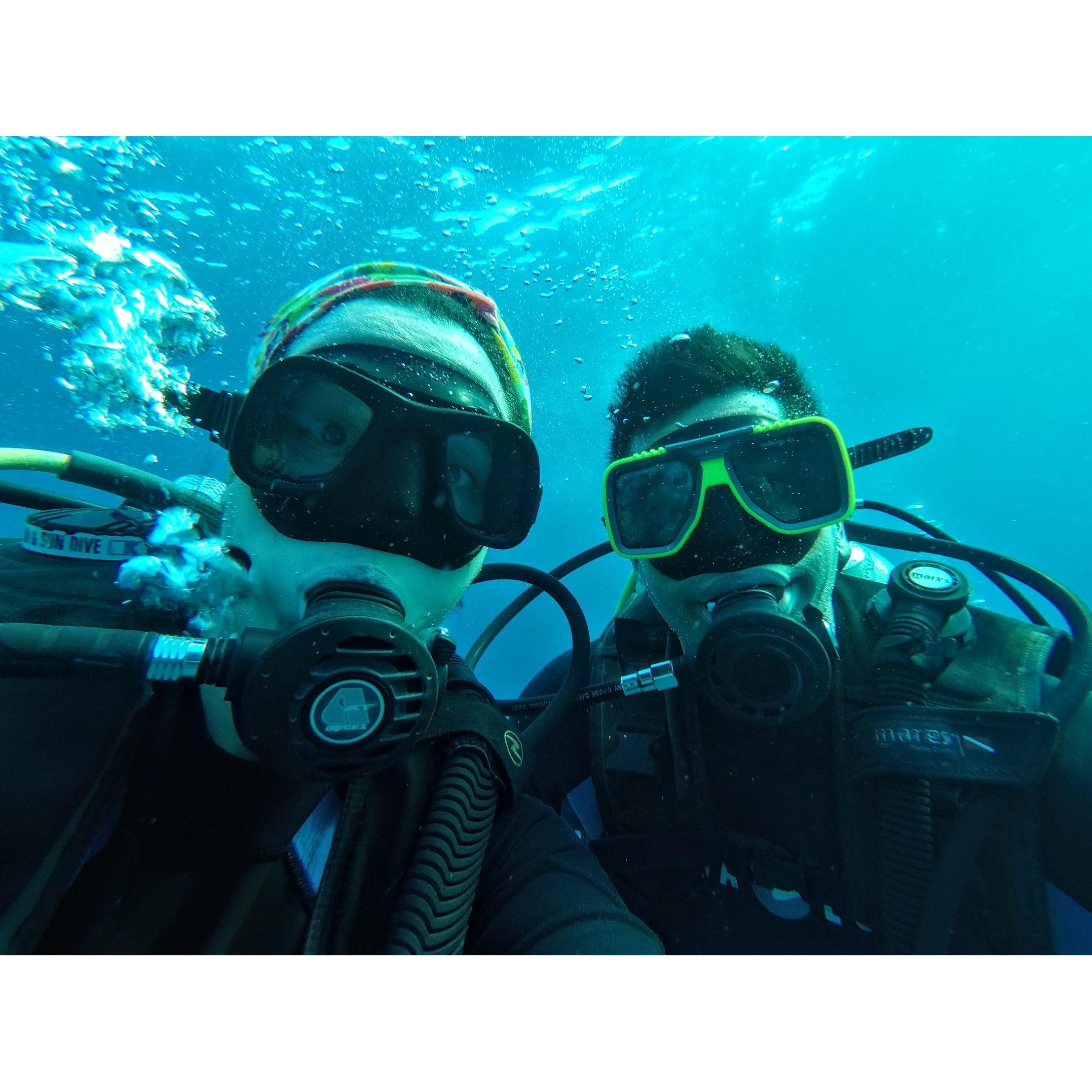 Did we mention we love scuba?