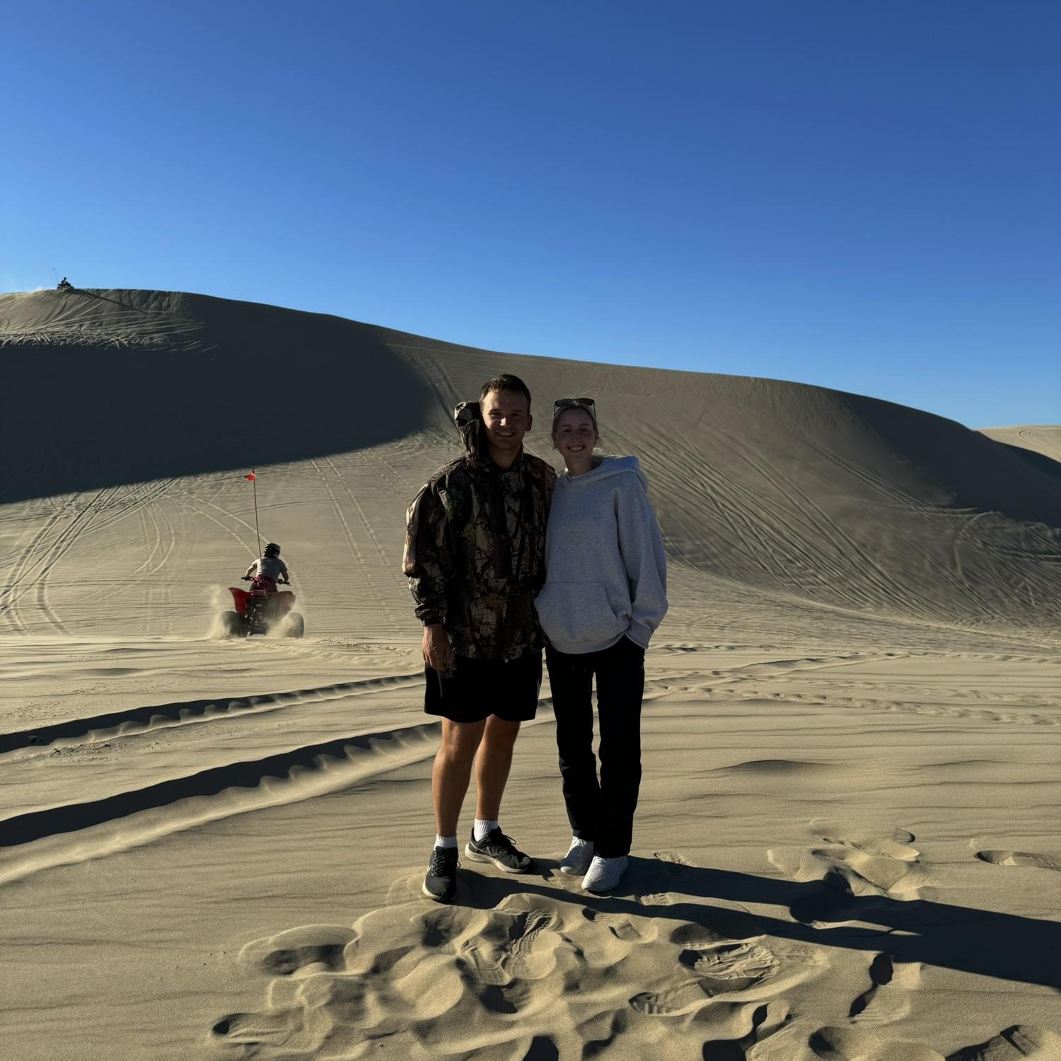The dunes with Wyatt & Kaylee