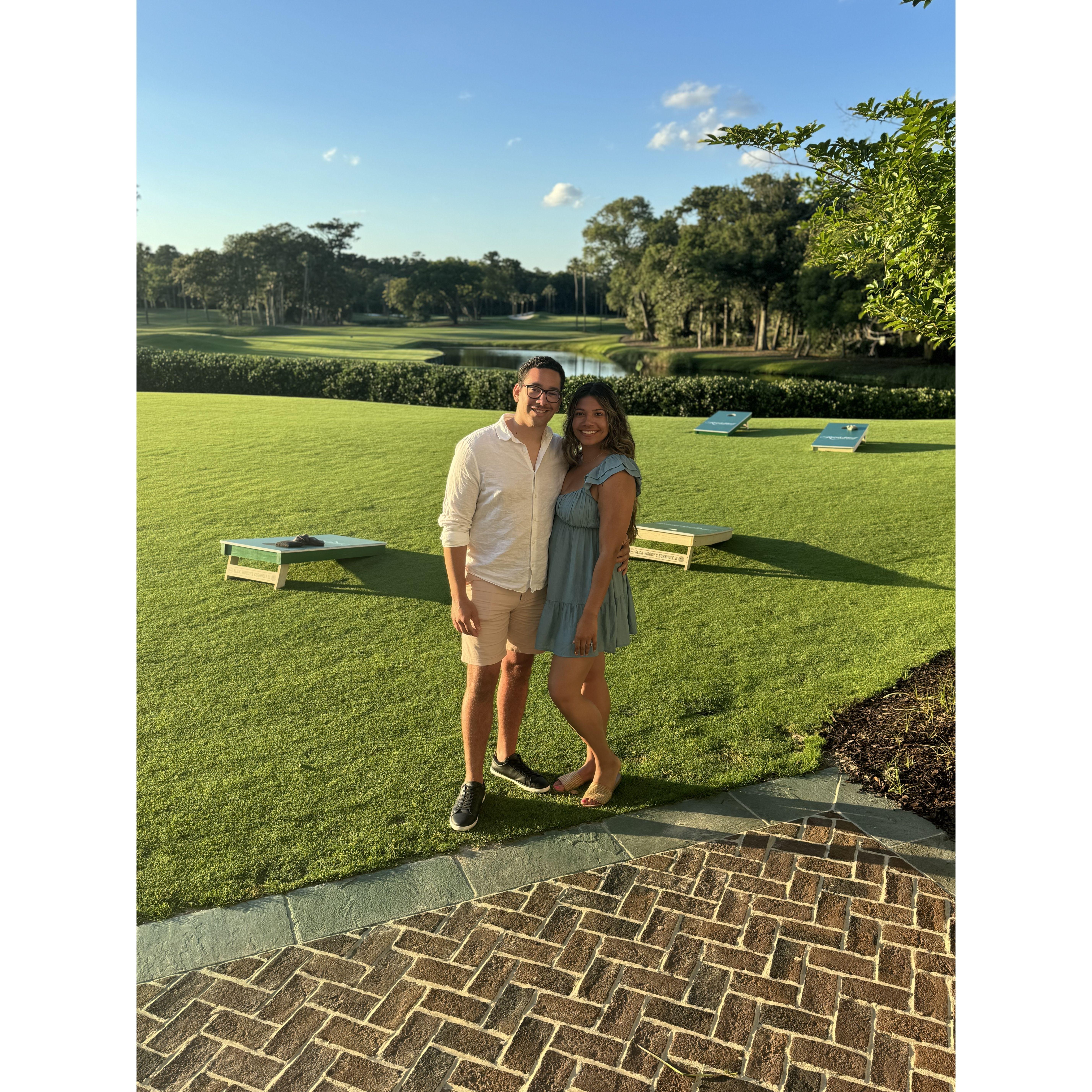 Sunset hour in Kiawah