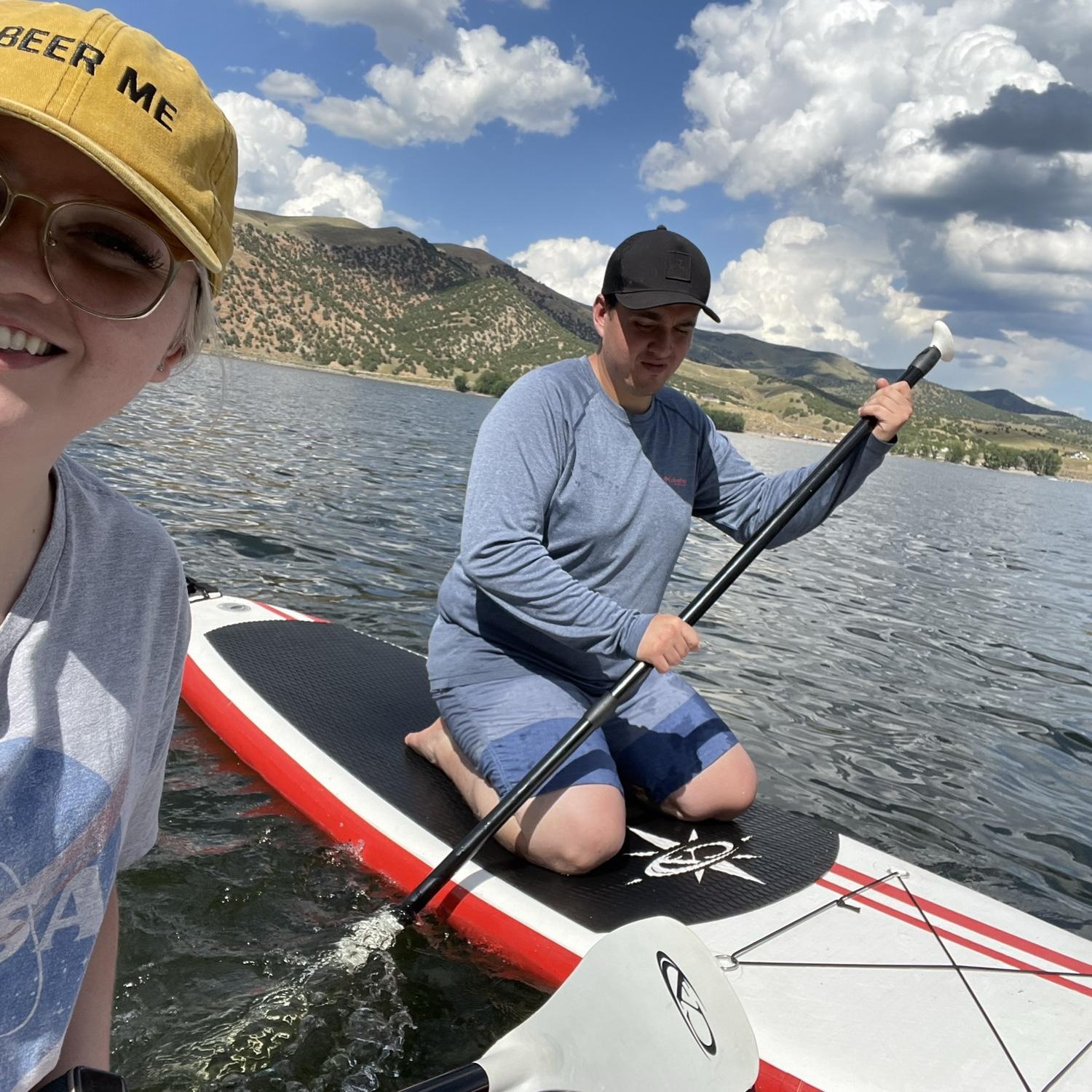 8/6/23, paddle boarding