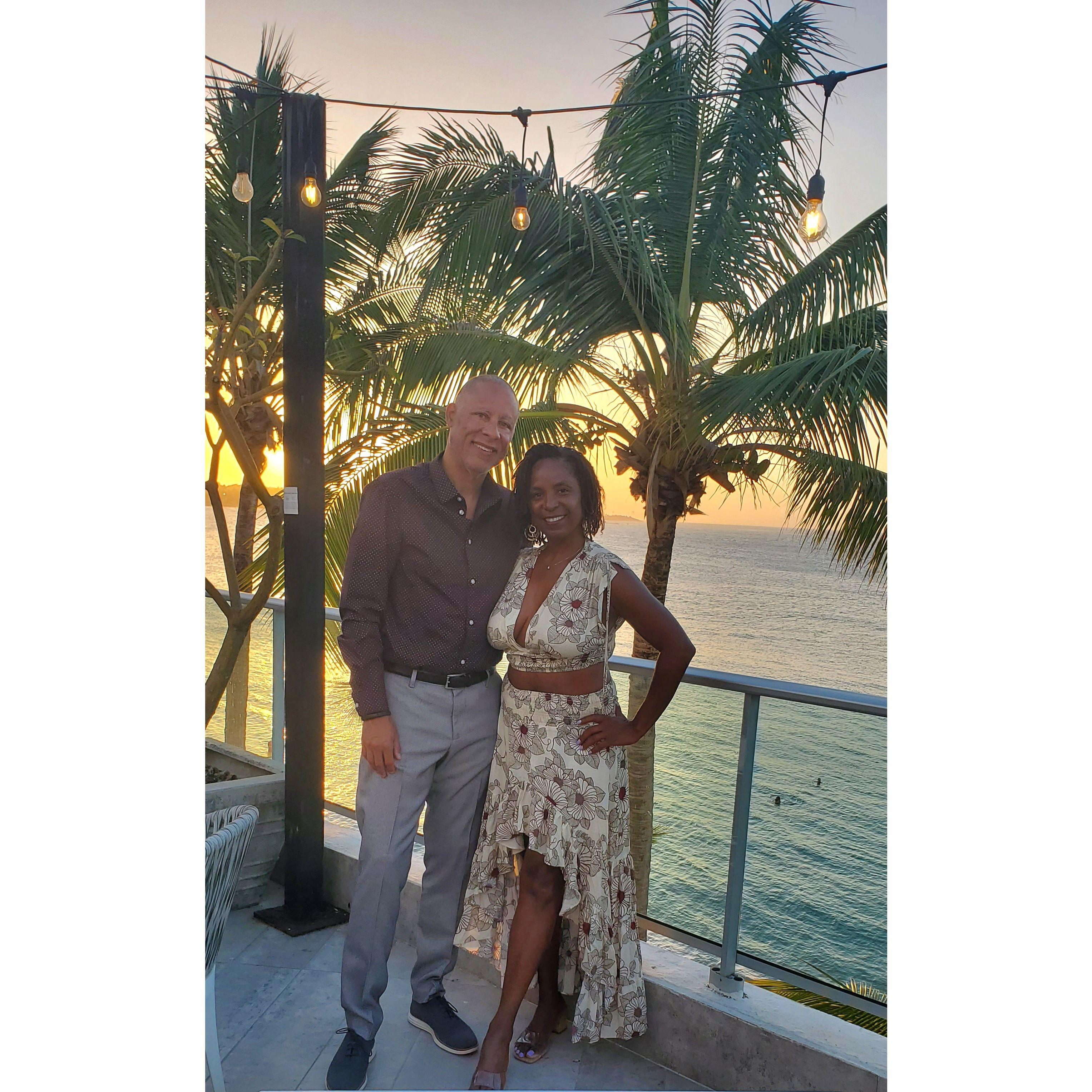 Sunset in Cabarete, Dominican Republic