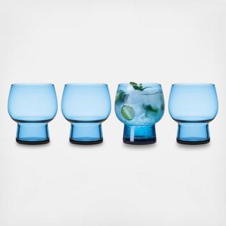 Phoebe Double Old Fashioned Glass, Set of 4