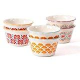 The Pioneer Woman Flea Market Scalloped 7 oz Ramekins, Assorted Designs, Set of 6