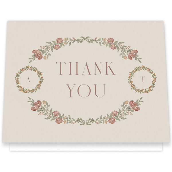 Mirelia Landscape | Classic Greige | Zola Thank You Cards