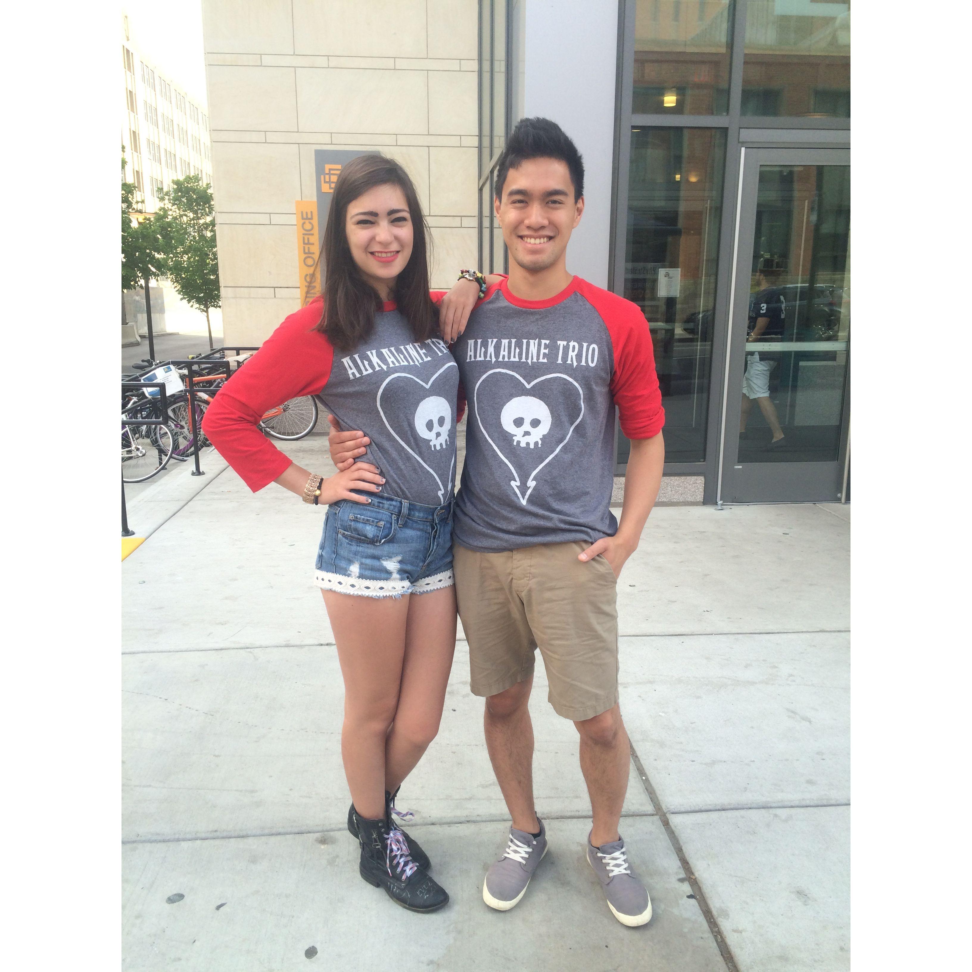 Matching at a concert in Philly (2015)