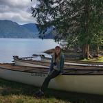 Canoeing on Lake Crescent