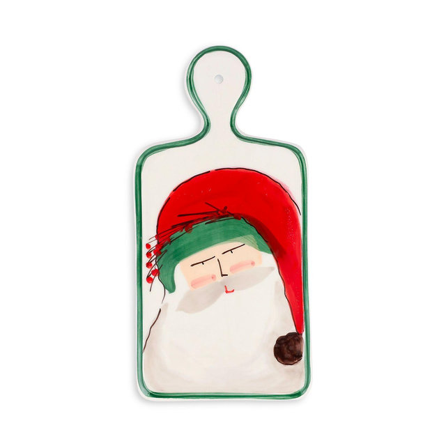 VIETRI Old St. Nick Small Cheese Board