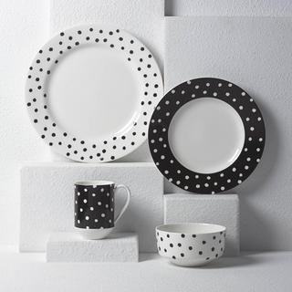 Primrose Drive Dot 4-Piece Place Setting, Service for 1