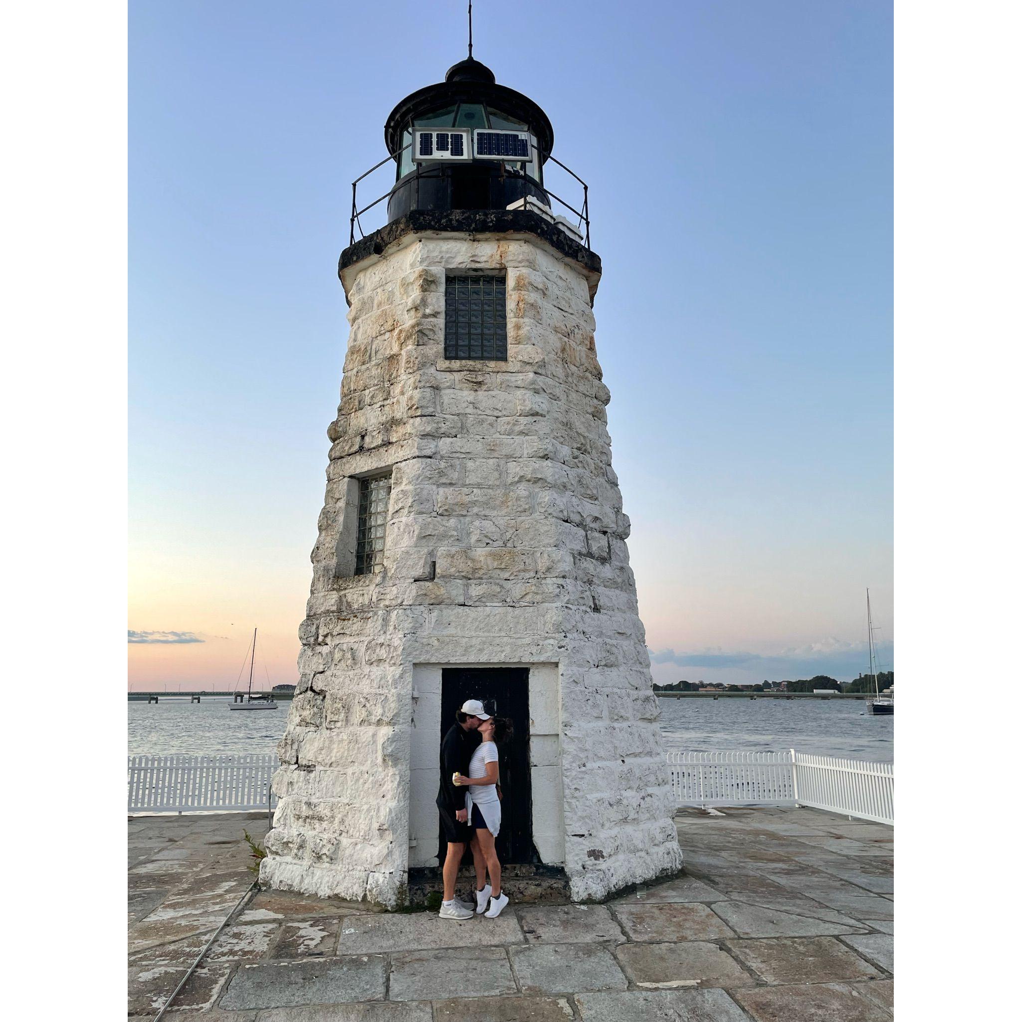 Lighthouse in Newport, RI