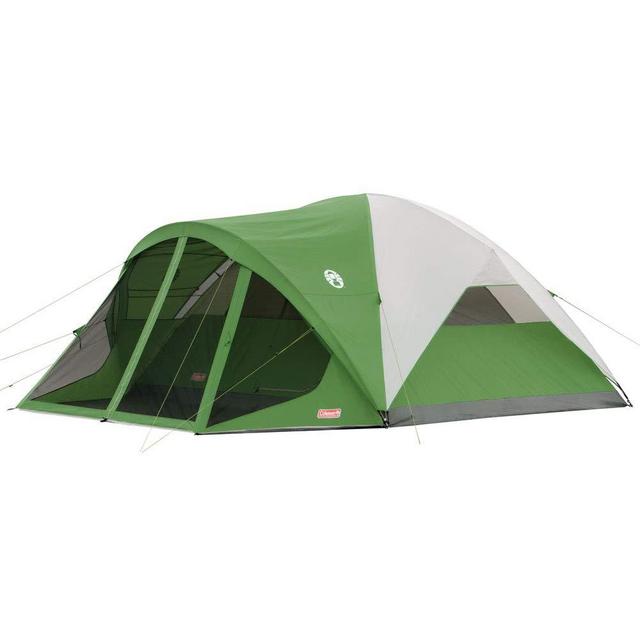 Coleman Dome Tent with Screen Room | Evanston Camping Tent with Screened-In Porch