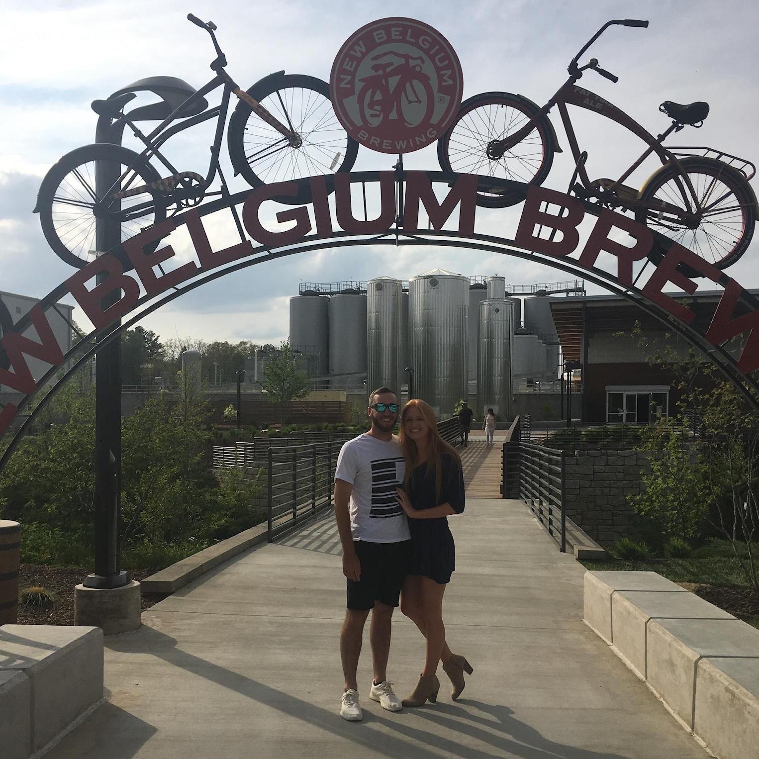 Our favorite brewery tour in Asheville: New Belgium