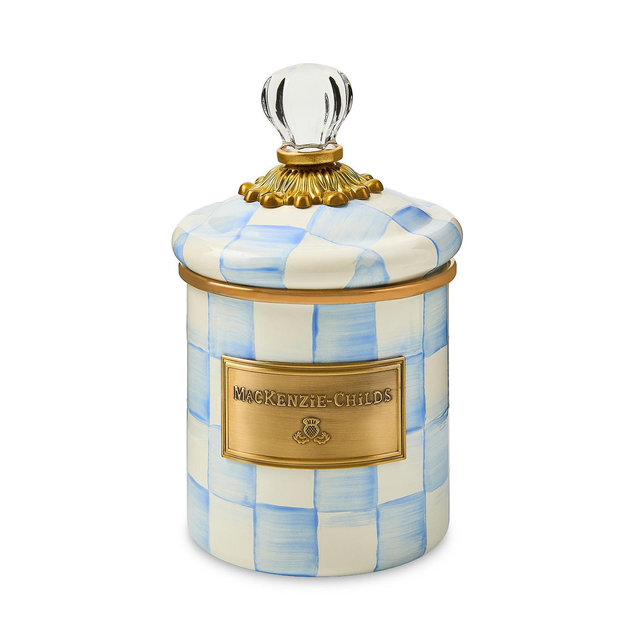 MacKenzie-Childs Check 4" Demi Canister